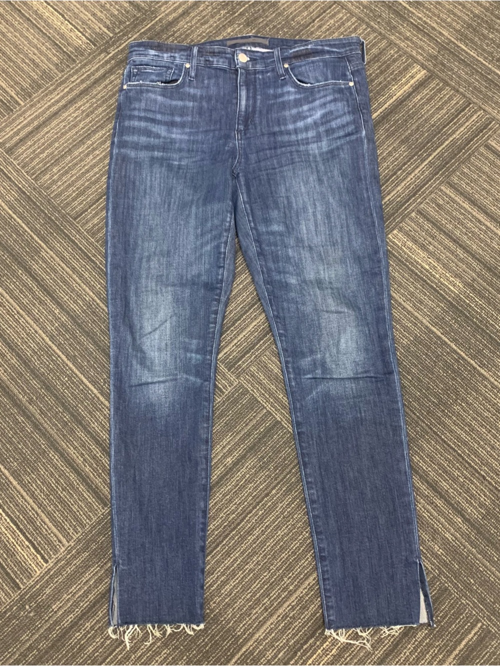 Joe's Jeans Women's Dark Blue Cropped Ankle Skinny Jeans
